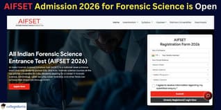 AIFSET Admission 2026 for Forensic Science is Open; Apply by Dec 26 at aifset.com, Get Direct Link Here